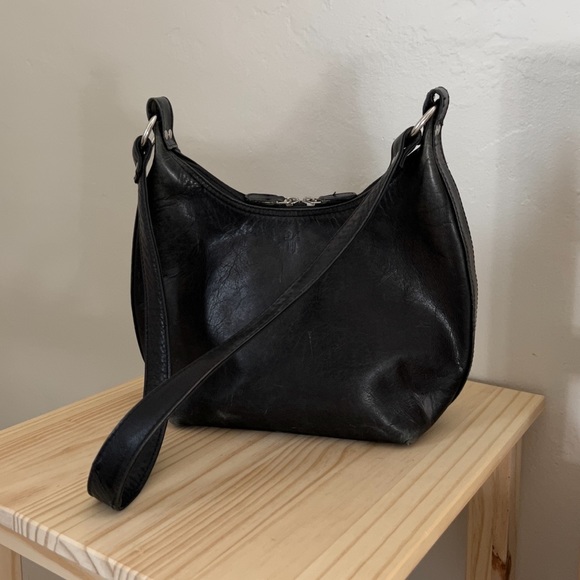 Frye Bags 99s Vintage Frye Leather Crescent Tote Poshmark